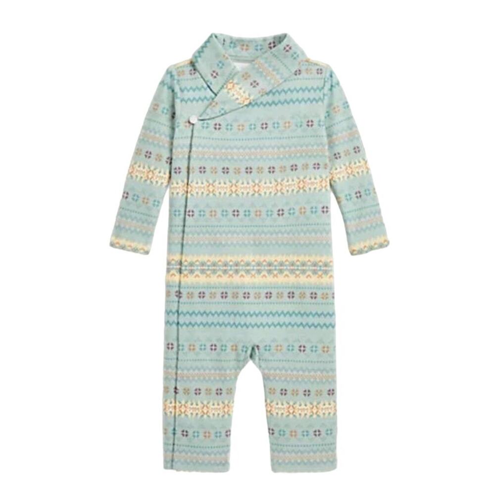 Ralph Lauren Fair Isle‎ Shawl-Collar Coverall | Baby 18 Months | MINOR FLAW